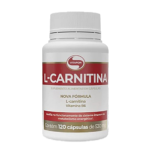 L-Carnitina - 120 cap - Vitafor