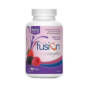 Bariatric fusion plus - sabor frutas vermelhas - 90 pastilhas