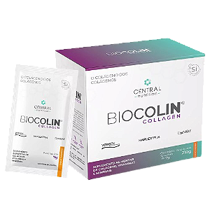 Biocolin collagen- 30 sachês de 7g-central nutriton