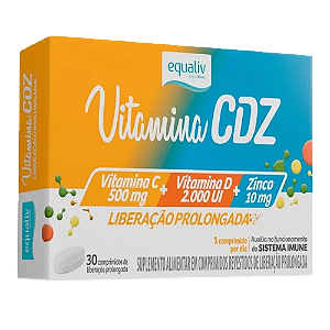 Vitamina CDZ- 30 comprimidos - Equaliv