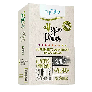 Vegan power senior- 30 caps - Equaliv