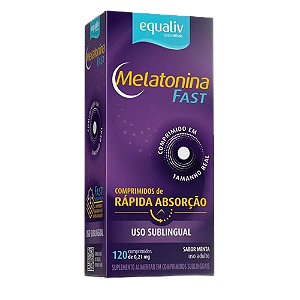 Melatonina- 120 comprimidos - Equaliv