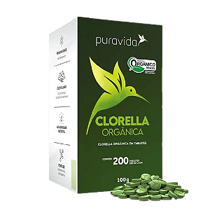 Clorella premium 500mg - 200 tabletes puravida
