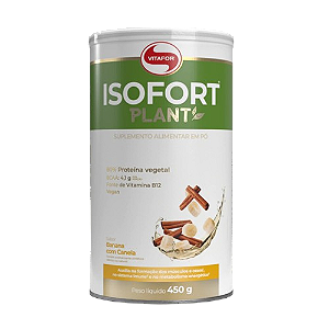 Proteína vegetal isolada - isofort plant 450g vitafor
