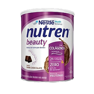 Nutren beauty dark chocolate/lata 400g - Nestle