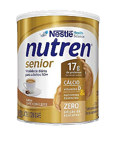 Nutren senior café com leite/lata 370g - Nestle