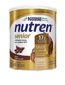 Nutren senior chocolate/lata 370g - Nestle