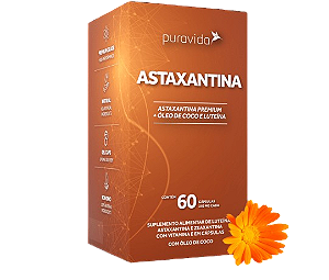 Astaxantina 60 Caps - PuraVida