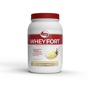 Whey Fort Baunilha 900g Vitafor
