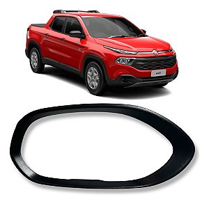 Grade Moldura Farol Milha Direito Fiat Toro 2017 2018 2019