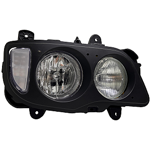 Farol principal Direito Mb Atego original com LED DRL