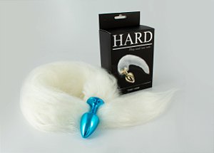 Plug Íntimo 100gr P com Rabo Branco