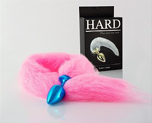 Plug Íntimo 100gr P com Rabo Rosa