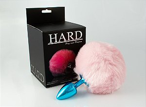 Plug Íntimo 100gr P com Pompom Cor Rosa