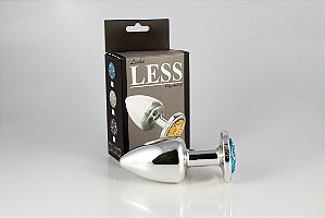 Plug Less G  cromado Pedra Cravejada