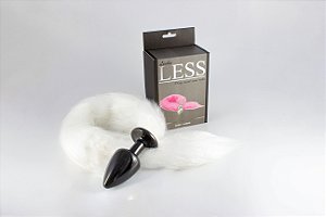 Plug LESS G Preto com Rabo