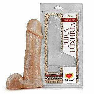 Prótese Realística Sem Vibro Com Escroto 18cm x 4cm (00421)