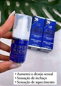 Potencializador de Ereção Super Macho Gel (00856)