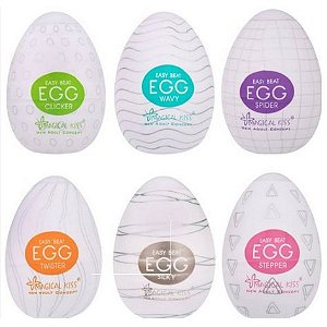 EGG - MASTURBADOR MASCULINO EM FORMATO DE OVO