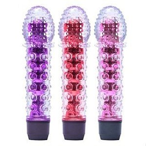 VIBRADOR PERSONAL MULTIVELOCIDADE COM TEXTURA
