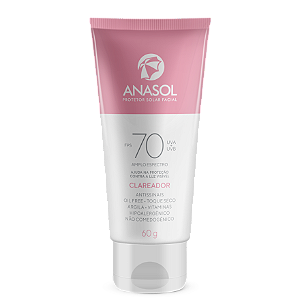 Anasol Protetor Solar Facial Clareador Fps 70