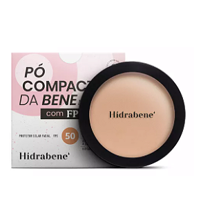 PÓ FACIAL HIDRABENE COM FPS 50 - COR MÉDIA