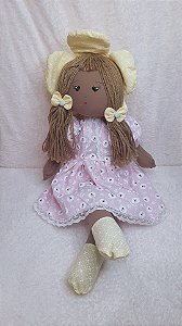 Boneca de pano Flora