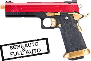 Pistola Airsoft BlowBack GBB HI-CAPA FULL AUTO AW-HX1134