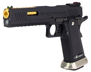 Pistola Airsoft BlowBack WE GBB HI-CAPA 6" IREX COMPETITION FULL-AUTO