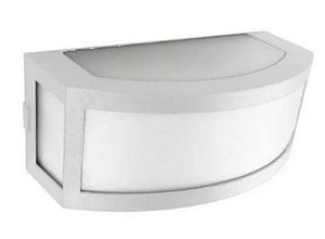 Arandela 28x11x13cm finestra mini 127v/220v 1xe27 branca