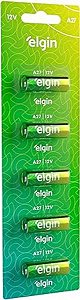 Bateria alcalina elgin a27 cartela com 5 unidades