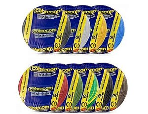 Cabo flex COBRECOM 4,0mm azul