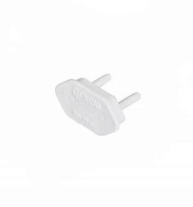 Tampao para tomada 2p+t ideale branco em pluzie 8716