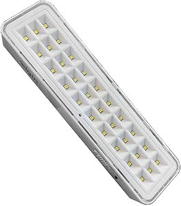 Luminária LED de Emergência elgin 60 leds 6500k