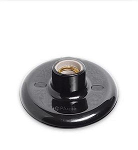 Plafonier preto 100 watts pluzie 8509