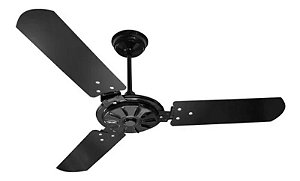 Ventilador VENTEX teto comercial 127v preto (302)jrf000012f