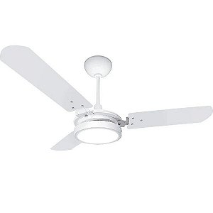 Ventilador VENTEX teto valen led branco frio 6k 127v branco/branco (702)jrf000039f