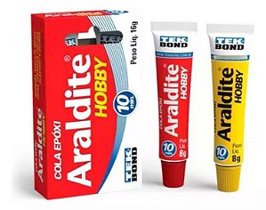 Adesivo TEK BOND araldite profissional 16g 10 minutos