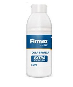 Cola branca extra frasco firmex 500g