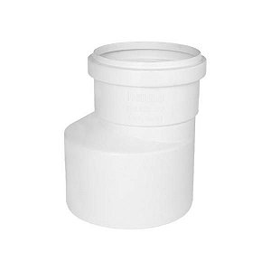 Bucha plastilit redução branco esgoto sec 50 x 40 PACOTE C/25