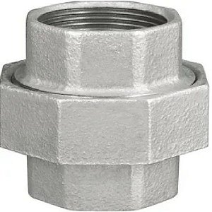 União assento plano galvanizado 2-1/2"