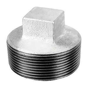 Plug galvanizado (bujão) 2-1/2"