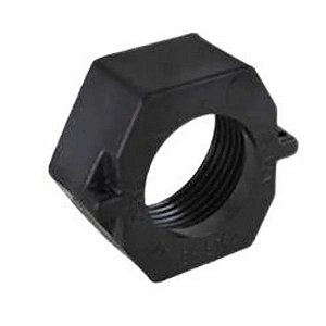 Porca sextavada pp pead p/ tubete dn20 3/4" PRETA polierg