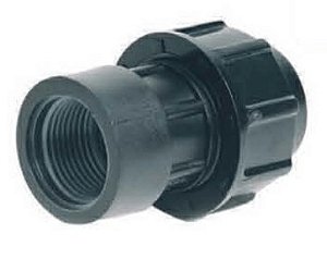 Adaptador pp pead 20mm x 3/4" ri pn16 fêmea polierg