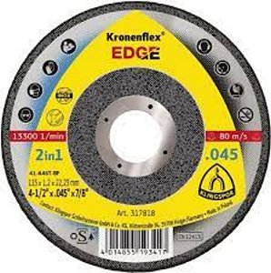 Disco klingspor special/edge/sv/ger/115x1,2x22,23/inc