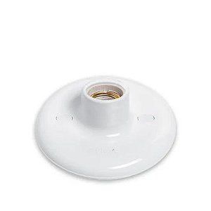 PLAFONIER BRANCO 100 WATTS PLUZIE 8508