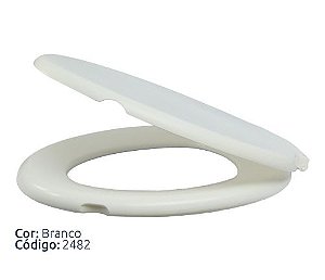 Assento sanitário Alumasa almofadado florenza branco
