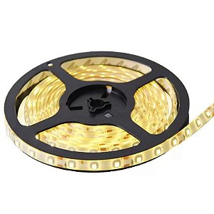 Rolo fita led 120 leds 5 metros ip20 3000k