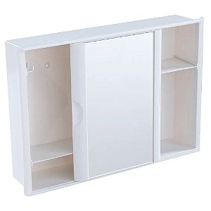 Armario plastico Astra versatil 28,6x41x9,6cm branco