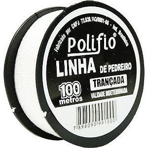 Linha Pedreiro Trancada Polifio 100m - Cof 7898090991000